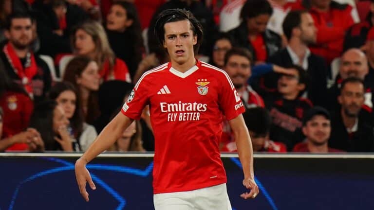 Álvaro Carreras Benfica-Real Madrid