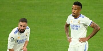 Dani Carvajal y Eder Militao