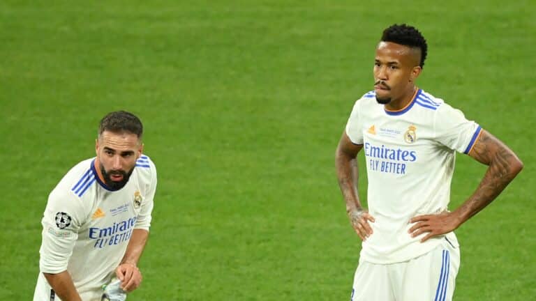 Dani Carvajal y Eder Militao