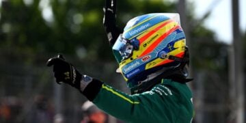 Fernando Alonso magia AMR25