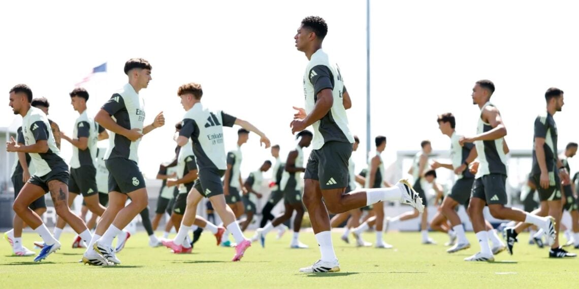 Real Madrid entrenamiento Xabi Alonso