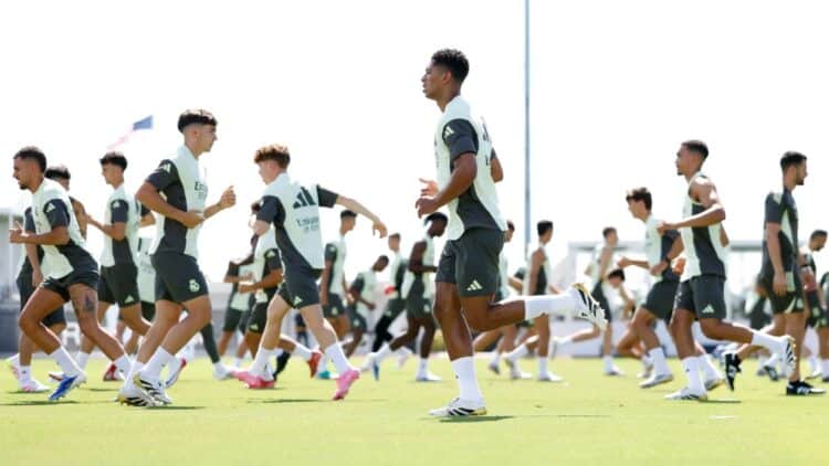 Real Madrid entrenamiento Xabi Alonso