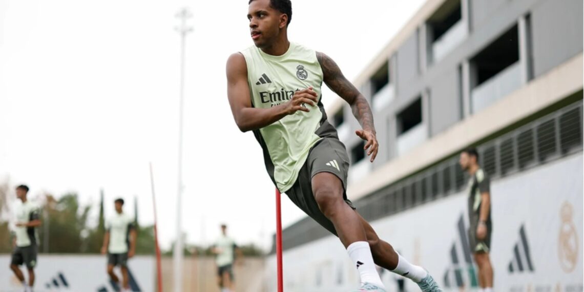 Rodrygo entrenamiento