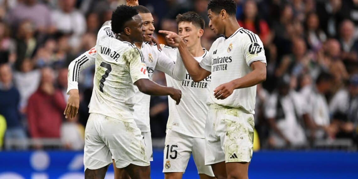 Vinicius Mbappé Bellingham Real Madrid