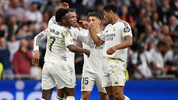 Vinicius Mbappé Bellingham Real Madrid