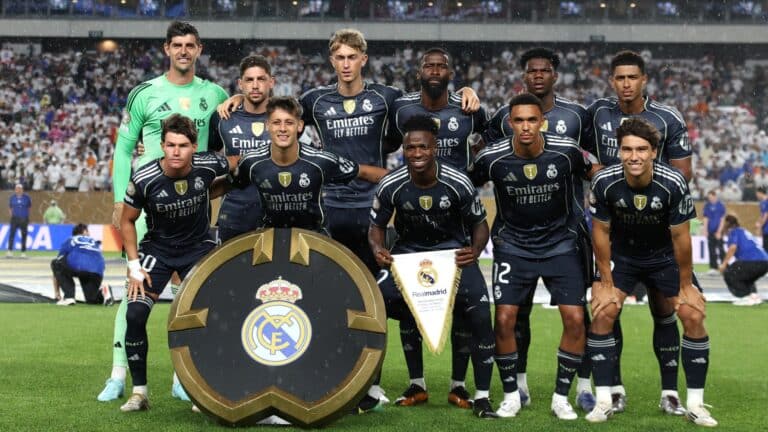 Alineación del Real Madrid