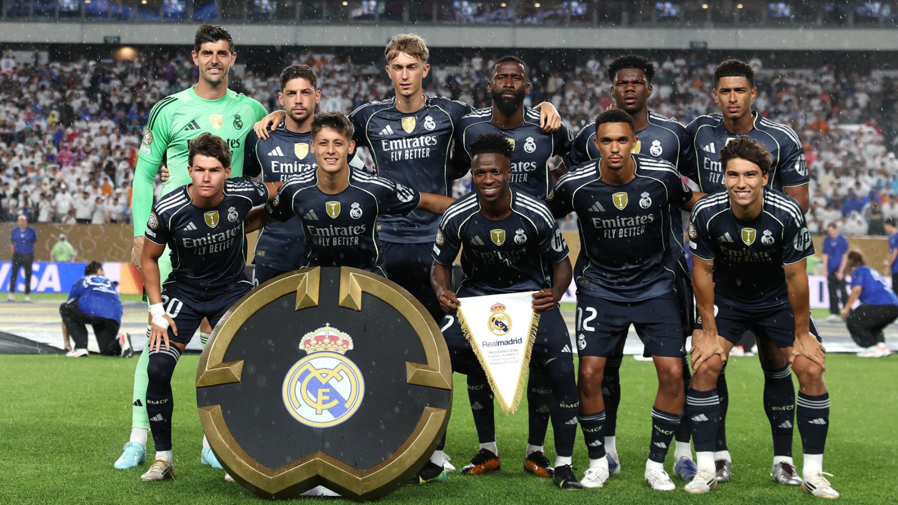Alineación del Real Madrid