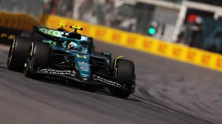 Alonso hambriento tirón de orejas Aston Martin