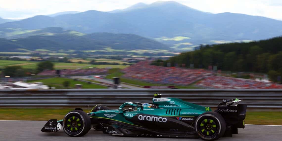 Alonso reto Aston Martin podio