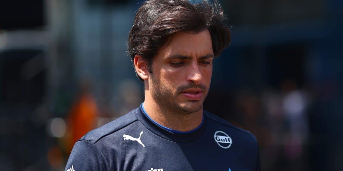 Carlos Sainz tirado Williams Austria