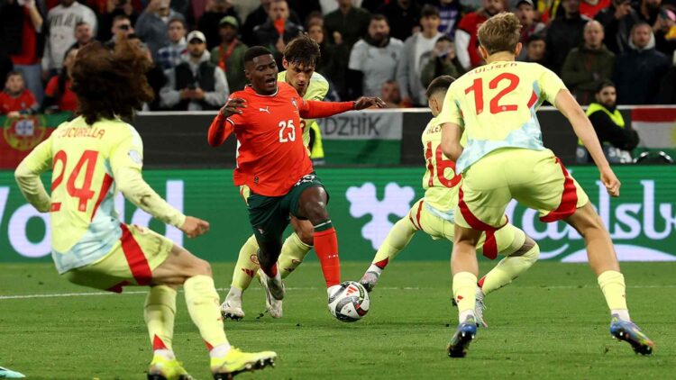 España derrota final nations League Portugal
