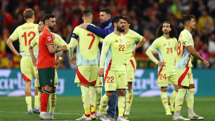 España fin racha 24 partidos sin perder