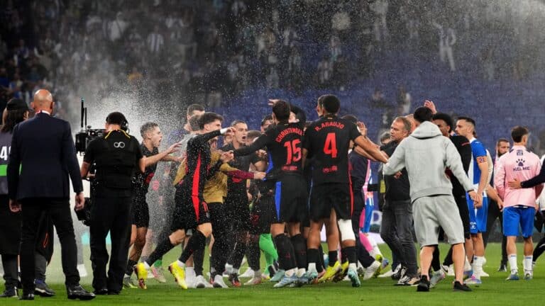 flick barça celebración