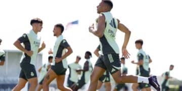 Real Madrid entrenamiento