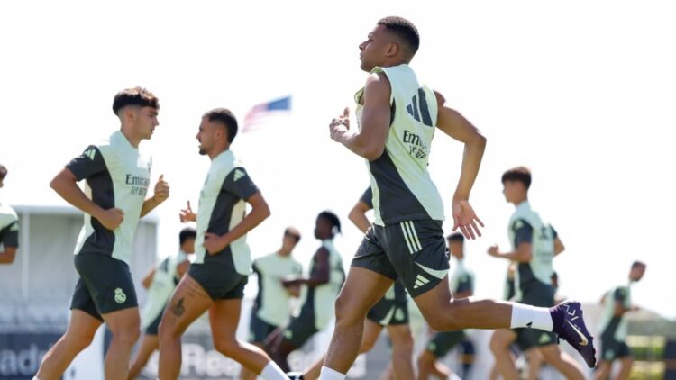 Real Madrid entrenamiento