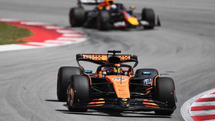 Piastri gana GP de España Barcelona Alonso