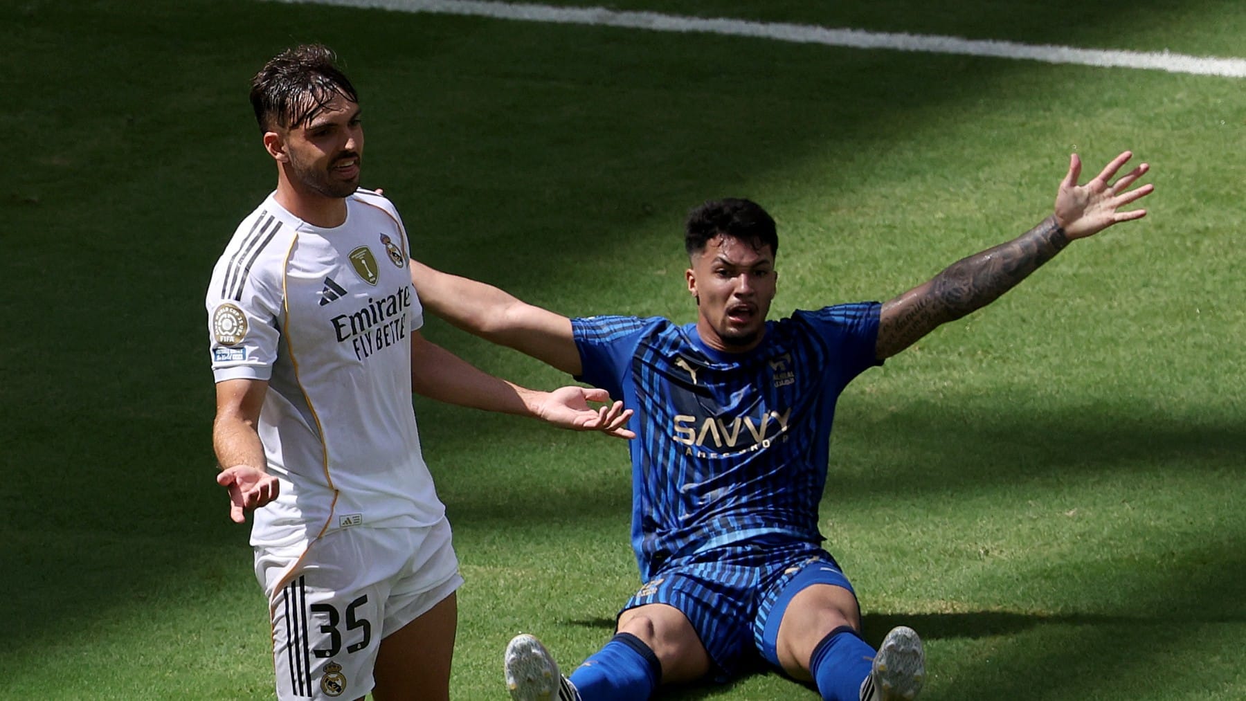 Asencio penalti al hilal