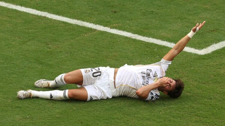 Real Madrid Fran García lateral