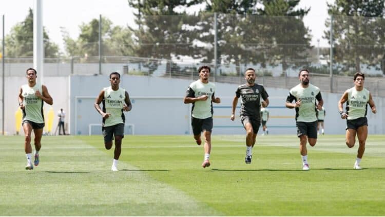 Real Madrid entrenamieto Xabi Alonso