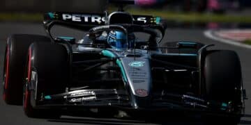 Rusell pole canadá Alonso