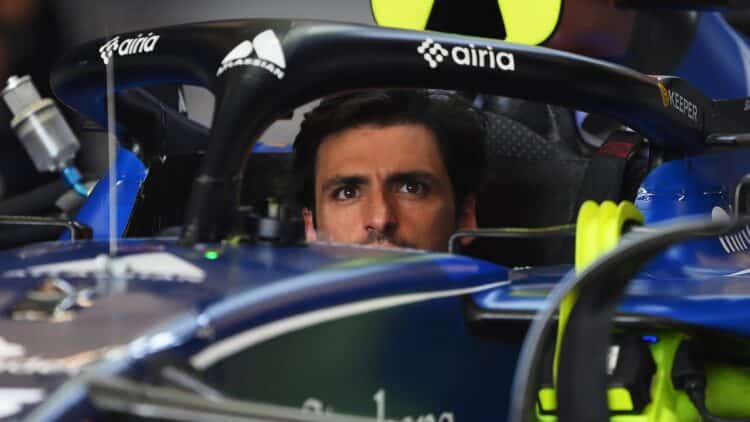 Sainz peor fin de semana Williams GP de España