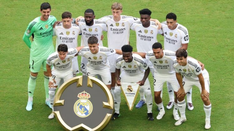 Alineación Real Madrid Borussia