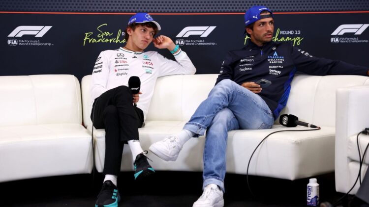 Carlos Sainz Williams Bélgica