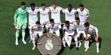 Real Madrid lineup
