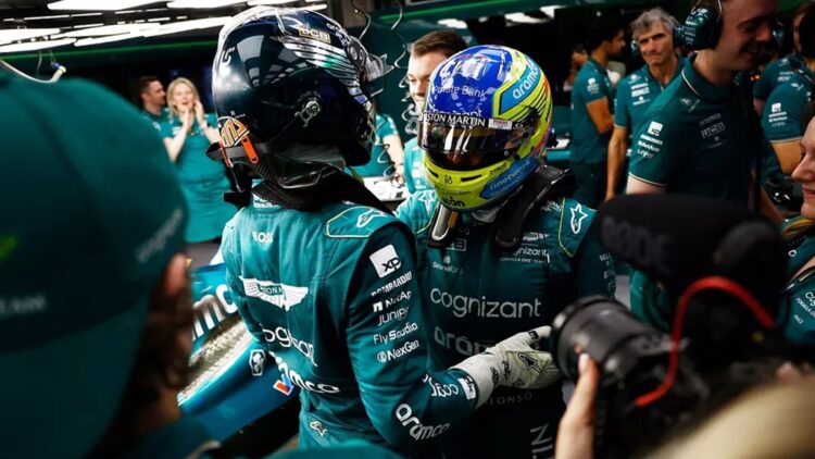 Alonso aplasta Stroll números comparativa 2025