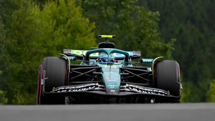 Alonso Q1 Bélgica 19º