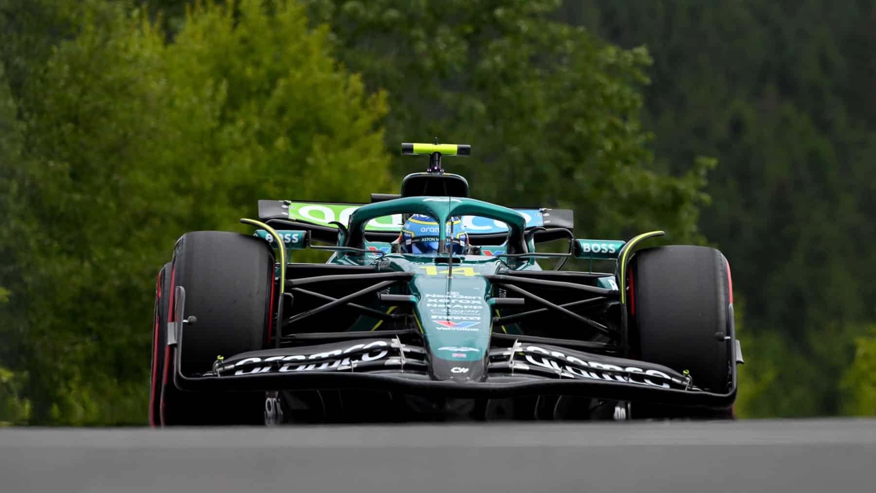 Alonso Q1 Bélgica 19º