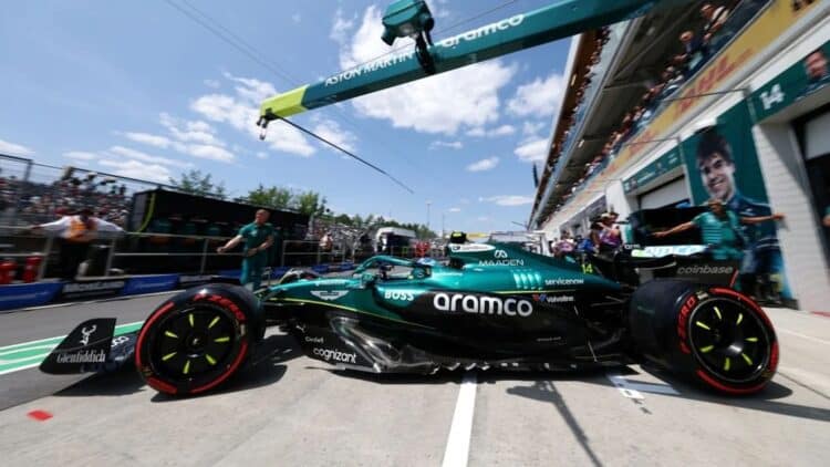 aston martin AMR25 más mejoras