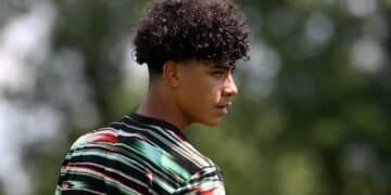 Cristiano Jr., con Portugal.