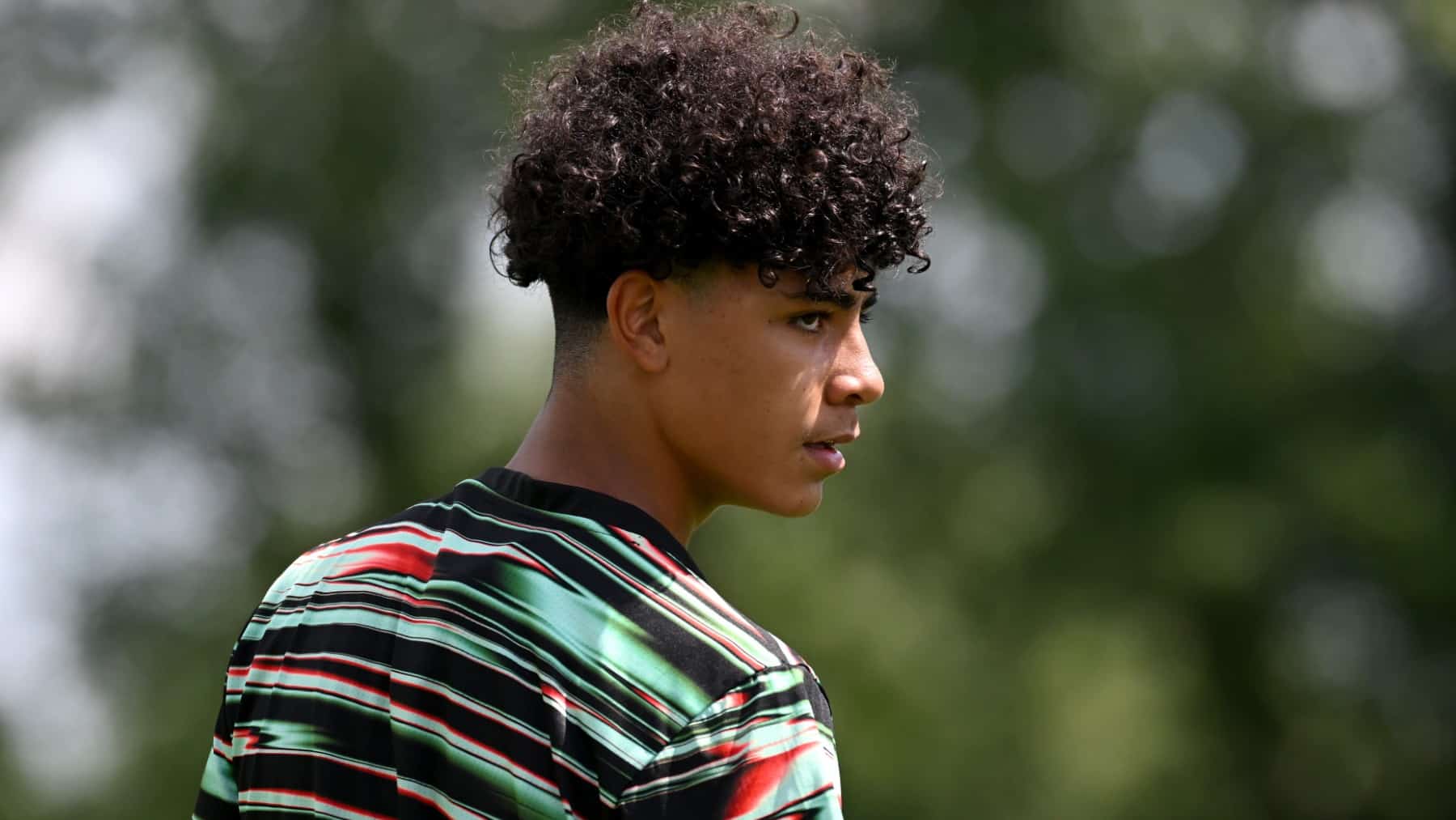 Cristiano Jr., con Portugal.