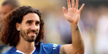 Cucurella, en un partido del Chelsea.