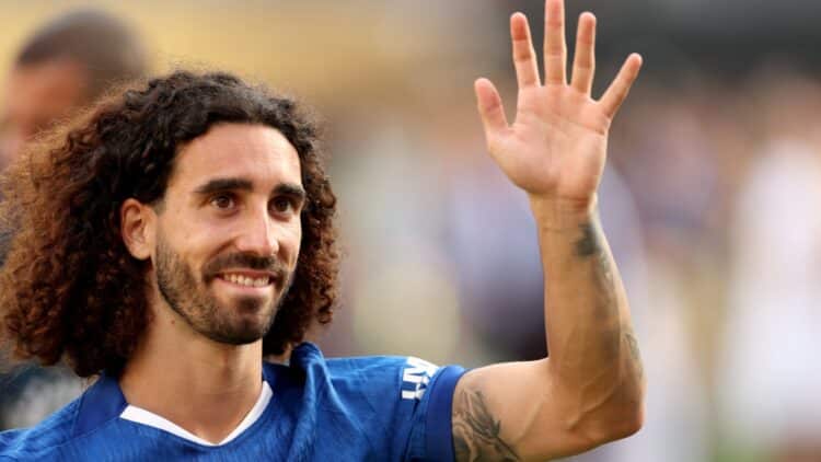 Cucurella, en un partido del Chelsea.