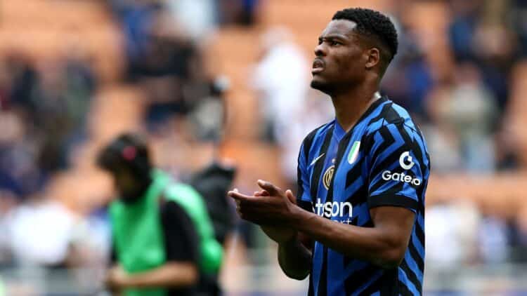 Dumfries, con el Inter de Milán.