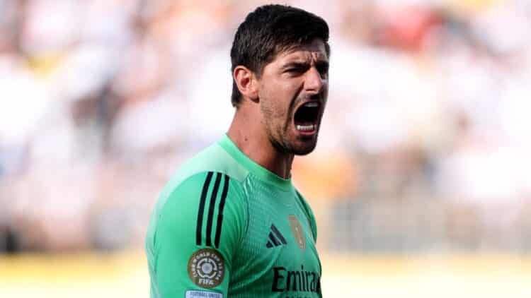 Courtois Real Madrid