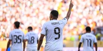 Real Madrid Mbappé gol Mundial