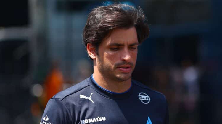 Sainz problemas Williams optimista