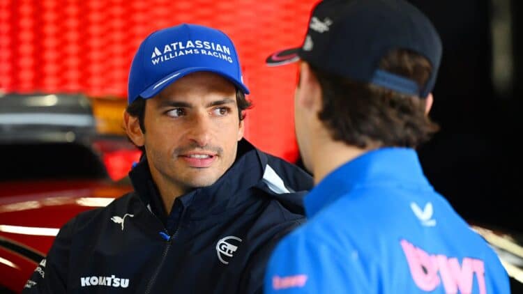 sainz silverstone carrera