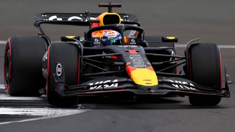 Verstappen pole Silverstone Alonso 7