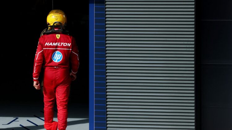 Adiós Hamilton F1 Ferrari