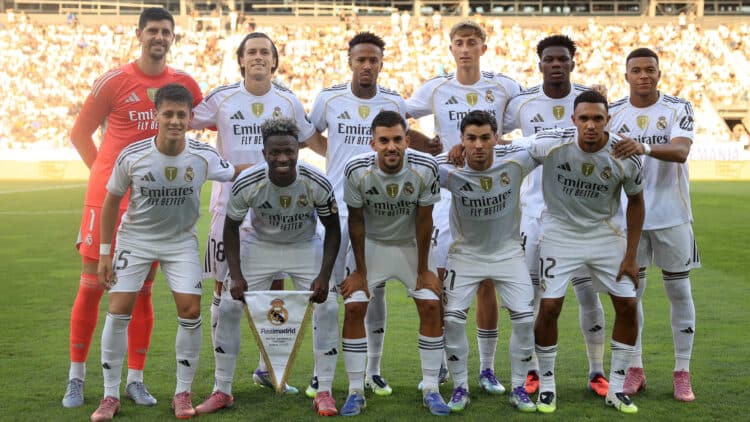 Alineación Madrid Osasuna