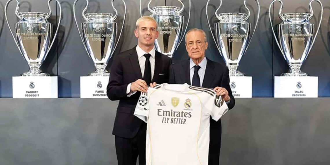 Franco Mastantuono Presentación Real Madrid
