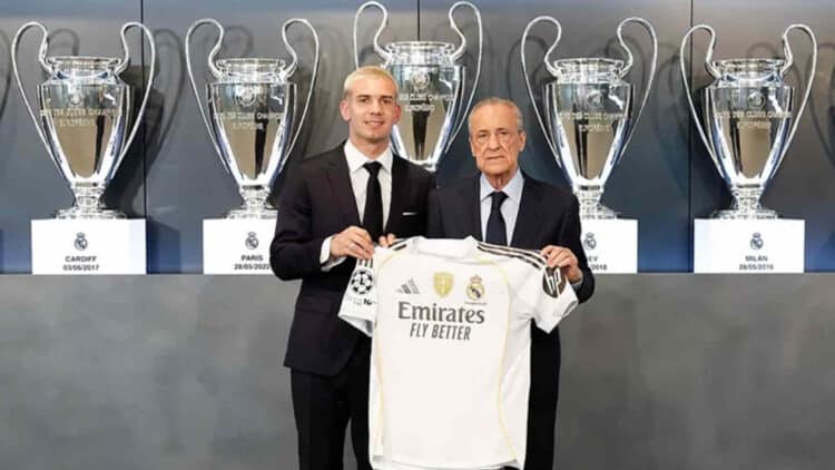 Franco Mastantuono Presentación Real Madrid