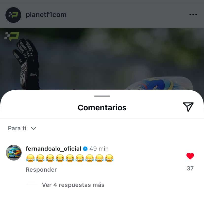 Alonso contesta prensa británica