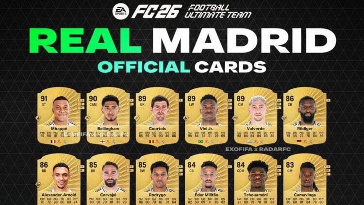 EA Sports FC 26 Real Madrid