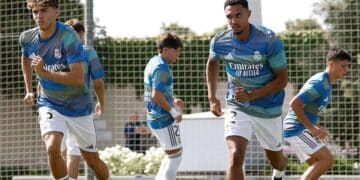 Entrenamiento Real Madrid vs Leganés