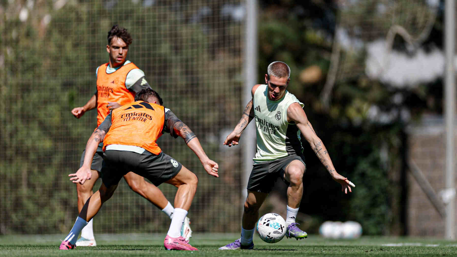 Real Madrid Entrenamiento Mallorca